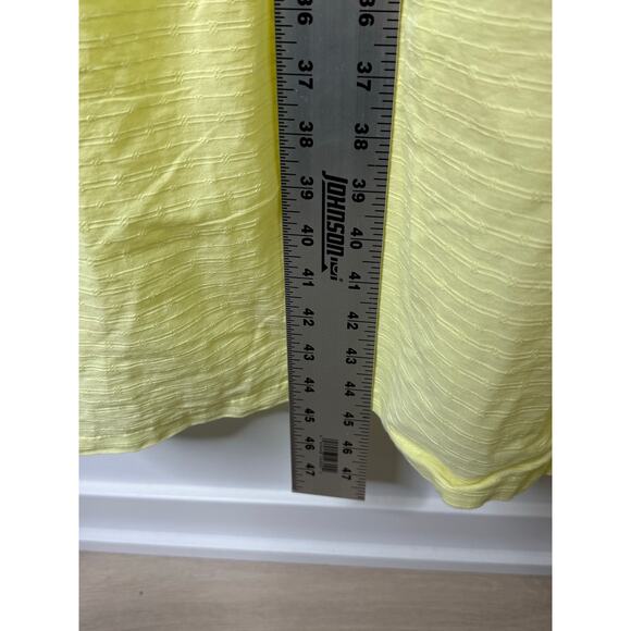 ModCloth Dress Women 14 Butter Yellow Fit and Flare Cottagecore - Picture 8 of 10